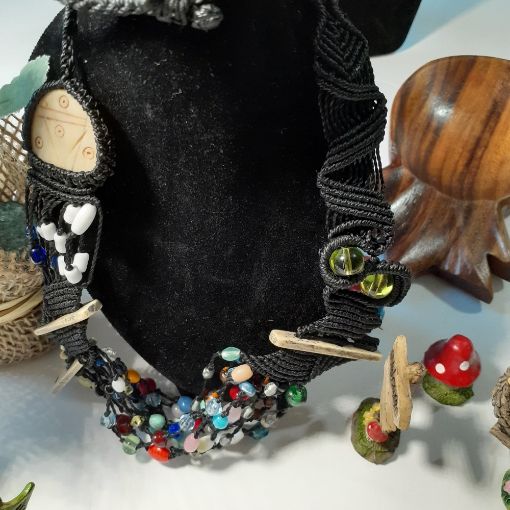 Macrame  necklace
